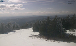 Lysá hora, pohled na západ