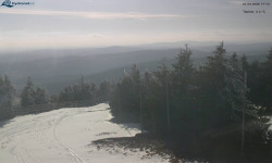 Lysá hora, pohled na západ