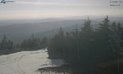 Lysá hora, pohled na západ