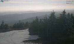 Lysá hora, pohled na západ