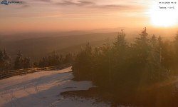 Lysá hora, pohled na západ