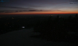 Lysá hora, pohled na západ