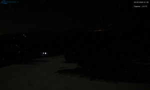 Město Rokytnice nad Jizerou - Lysá hora, pohled na západ - 2.4.2026 v 01:45 Město Rokytnice nad Jizerou - Lysá hora, pohled na západ - 2.4.2026 v 01:45