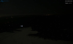 Město Rokytnice nad Jizerou - Lysá hora, pohled na západ - 2.4.2026 v 03:01 Město Rokytnice nad Jizerou - Lysá hora, pohled na západ - 2.4.2026 v 03:01