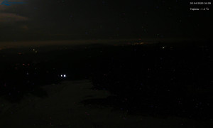 Město Rokytnice nad Jizerou - Lysá hora, pohled na západ - 2.4.2026 v 04:31 Město Rokytnice nad Jizerou - Lysá hora, pohled na západ - 2.4.2026 v 04:31