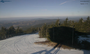 Město Rokytnice nad Jizerou - Lysá hora, pohled na západ - 2.4.2026 v 08:15 Město Rokytnice nad Jizerou - Lysá hora, pohled na západ - 2.4.2026 v 08:15