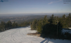 Lysá hora, pohled na západ