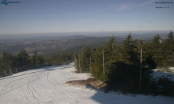 Lysá hora, pohled na západ