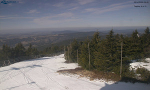 Město Rokytnice nad Jizerou - Lysá hora, pohled na západ - 2.4.2026 v 09:45 Město Rokytnice nad Jizerou - Lysá hora, pohled na západ - 2.4.2026 v 09:45