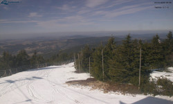 Lysá hora, pohled na západ