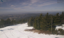 Lysá hora, pohled na západ