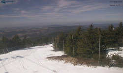 Lysá hora, pohled na západ