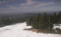 Lysá hora, pohled na západ