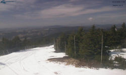 Lysá hora, pohled na západ