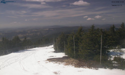 Lysá hora, pohled na západ