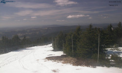 Lysá hora, pohled na západ