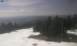 Lysá hora, pohled na západ