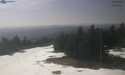 Lysá hora, pohled na západ