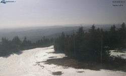 Lysá hora, pohled na západ