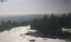 Lysá hora, pohled na západ