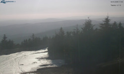 Lysá hora, pohled na západ