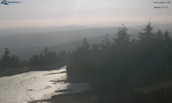 Lysá hora, pohled na západ