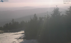 Lysá hora, pohled na západ