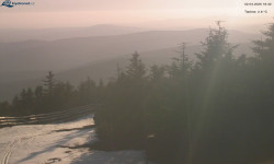 Lysá hora, pohled na západ