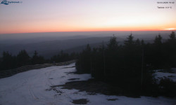 Lysá hora, pohled na západ