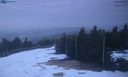 Lysá hora, pohled na západ