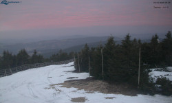 Lysá hora, pohled na západ