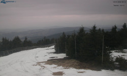 Lysá hora, pohled na západ