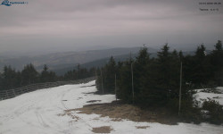 Lysá hora, pohled na západ