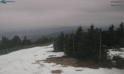 Lysá hora, pohled na západ