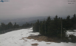 Lysá hora, pohled na západ