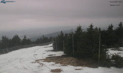 Lysá hora, pohled na západ