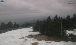 Lysá hora, pohled na západ