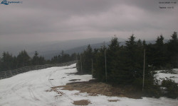 Lysá hora, pohled na západ