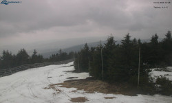 Lysá hora, pohled na západ