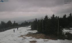 Lysá hora, pohled na západ