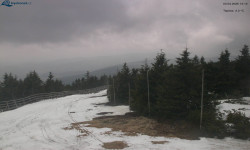 Lysá hora, pohled na západ