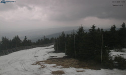 Lysá hora, pohled na západ