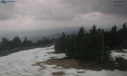 Lysá hora, pohled na západ