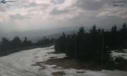 Lysá hora, pohled na západ