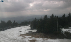 Lysá hora, pohled na západ