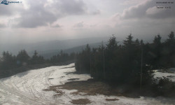 Lysá hora, pohled na západ