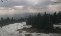 Lysá hora, pohled na západ