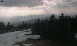 Lysá hora, pohled na západ