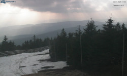 Lysá hora, pohled na západ