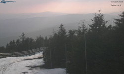 Lysá hora, pohled na západ